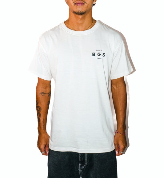 BGS Trippy Tee White