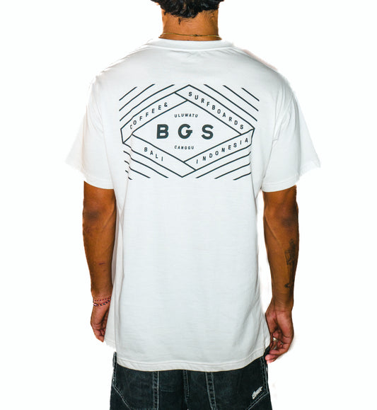 BGS Trippy Tee White