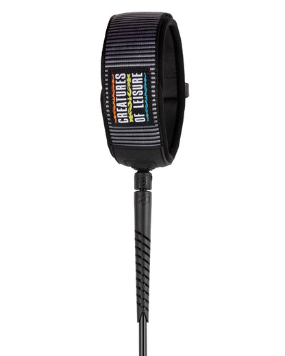 Creatures Longboard Knee 9' Leash - Black Thorn