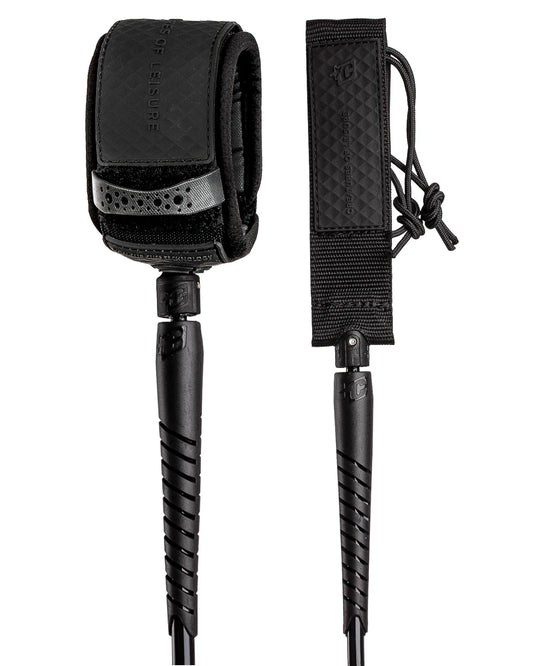 Creatures Outer Reef 10' Leash - Black/Silver