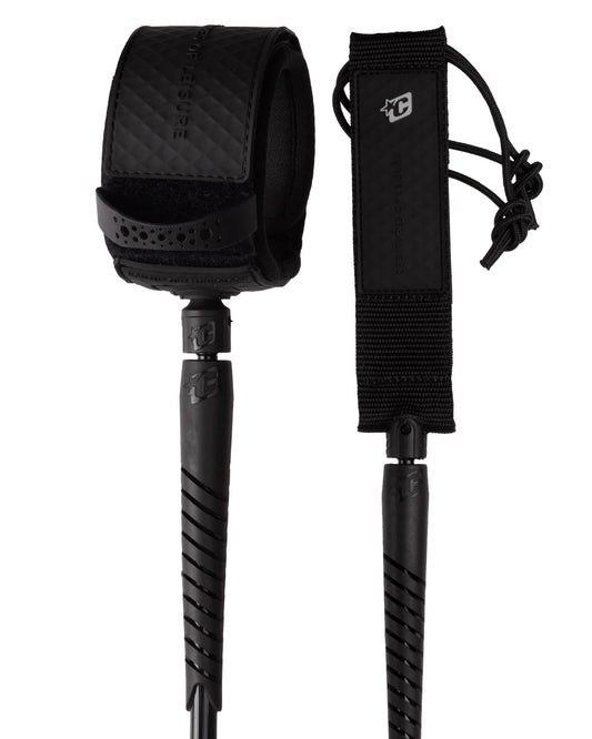 Creatures Outer Reef 8' Leash - Black/Silver