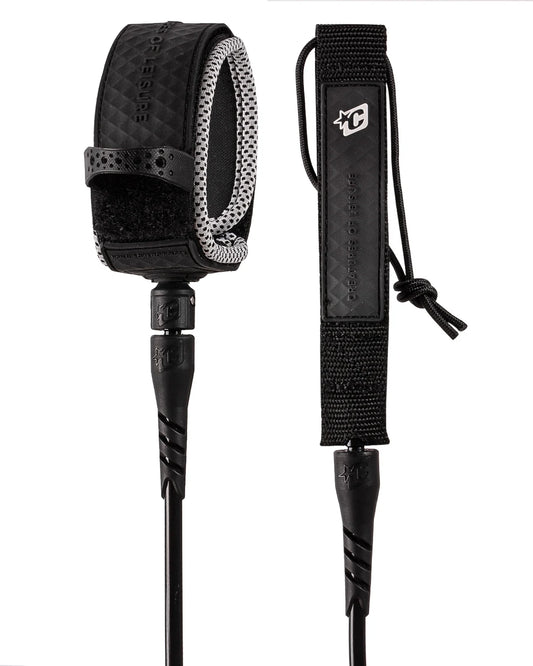 Creatures Pro 7' Leash - Black/White