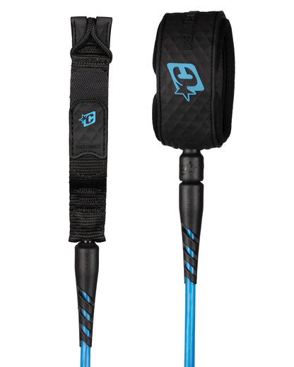Creatures Reliance 2.0 |Standard Duty | 6ft  Leash - Black/Cyan