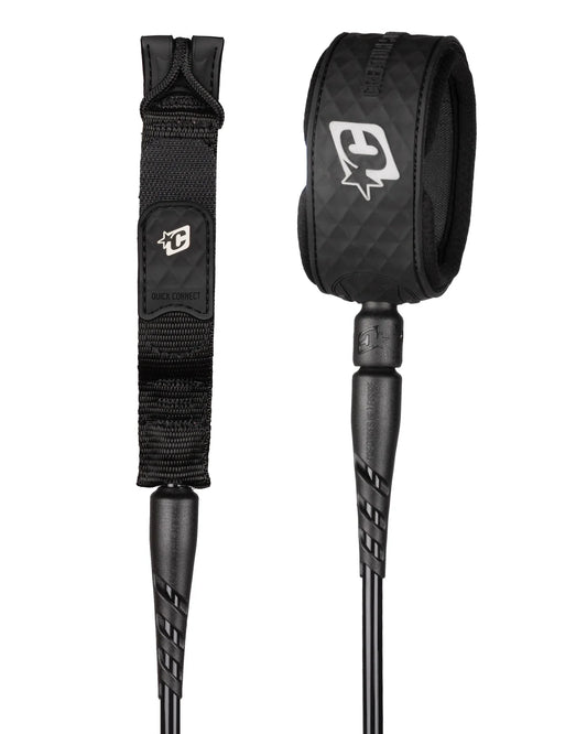 Creatures Reliance 2.0 | Standard Duty | 8ft Leash - Black/Silver