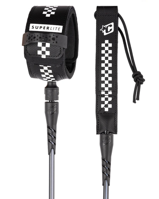Creatures Superlite Pro 6' Leash - Black/White
