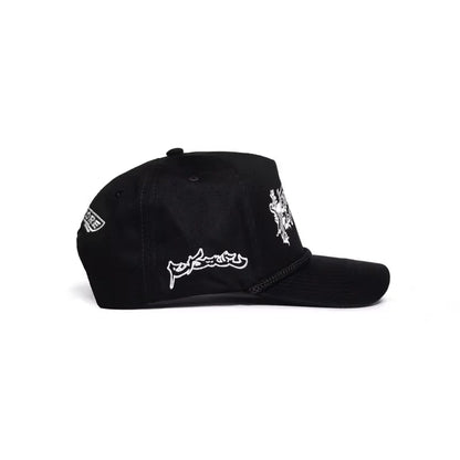 Lion Crown Cap - Black