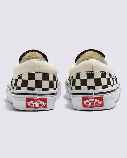 Original Vans Kids Slip on shoes UY (4-8 Years) - Black/White Checkerboard