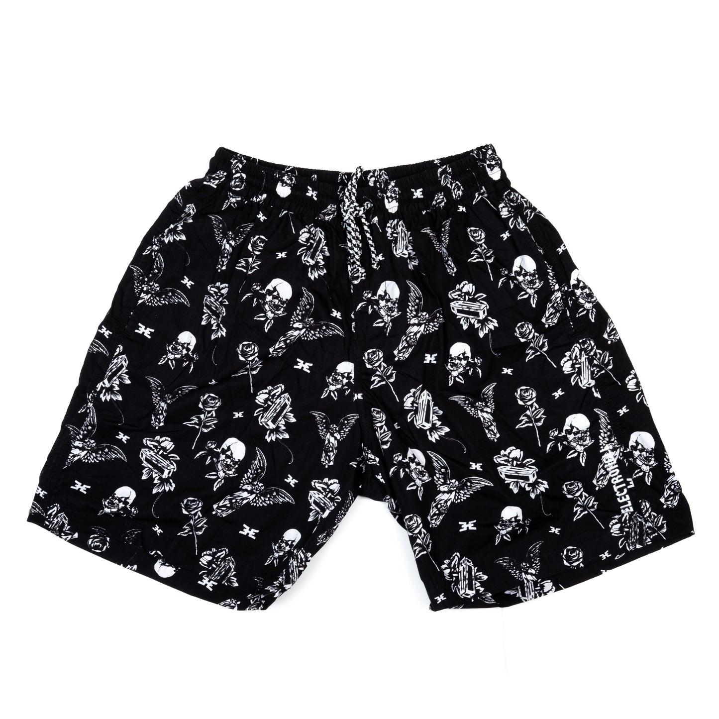 MBWS GRAVEYARD Men Walkshort - Black/ White