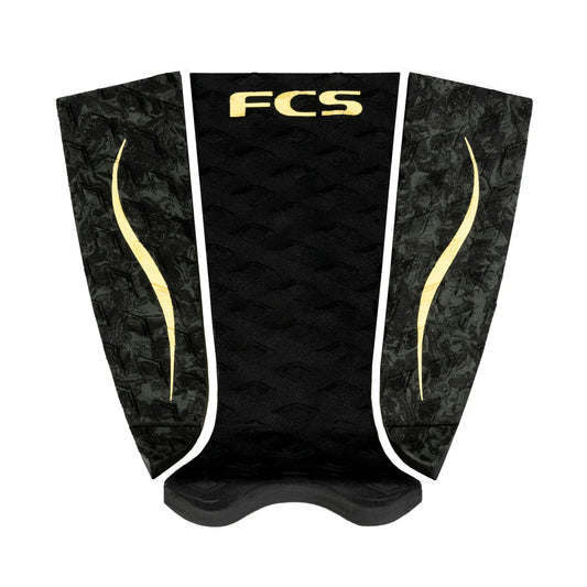 FCS Moore Traction Pad - Black/Gold