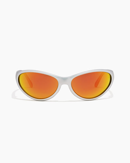 RV-Morphine Matte Chrome-Orange Reflective Polarized