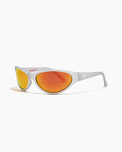 RV-Morphine Matte Chrome-Orange Reflective Polarized