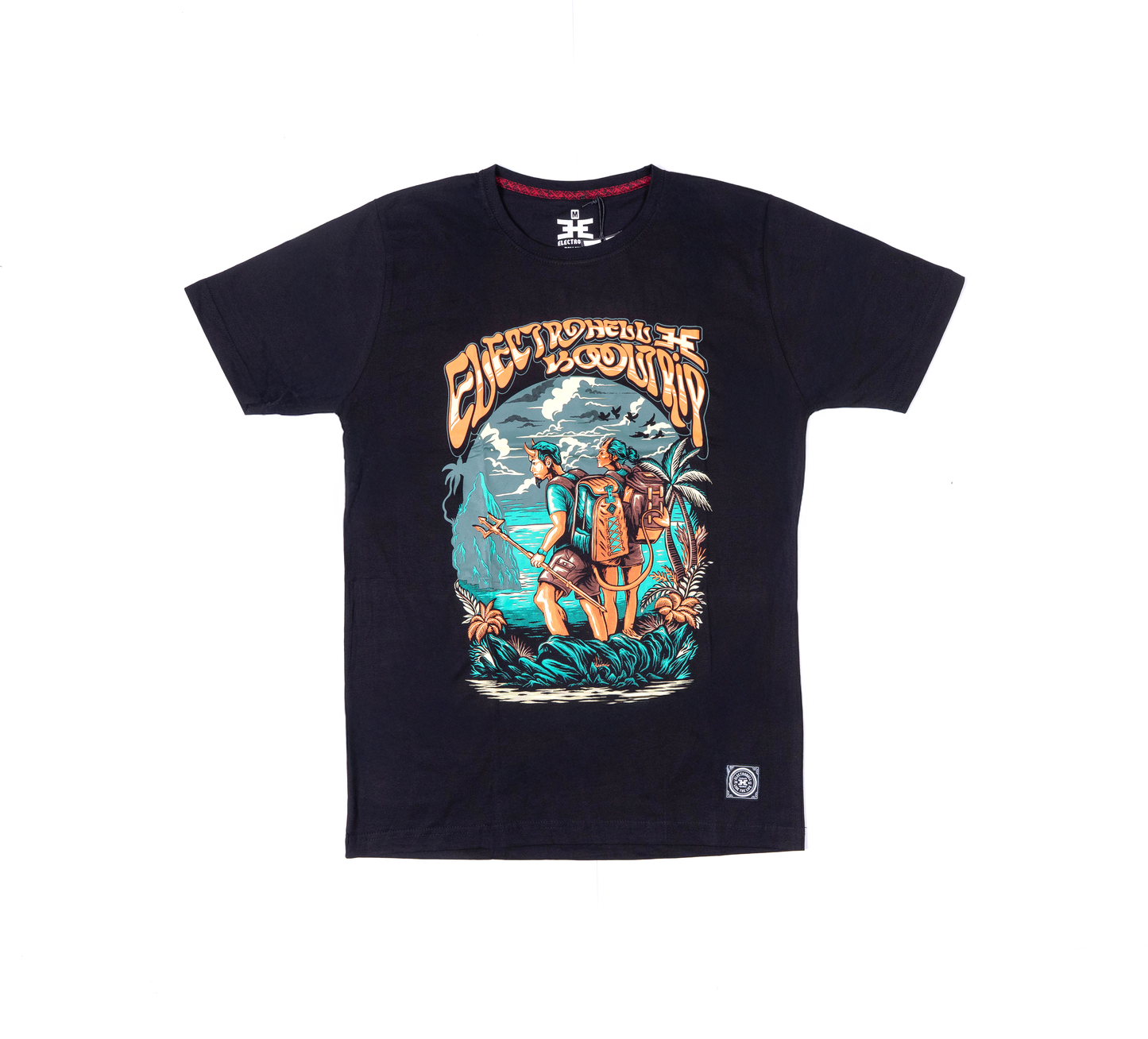 MTSR EHXKT2023  Men Tshirt - Black