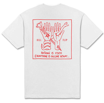 Nothing Static Tee Men - White