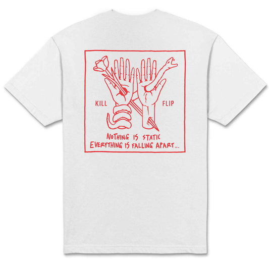 Nothing Static Tee Men - White
