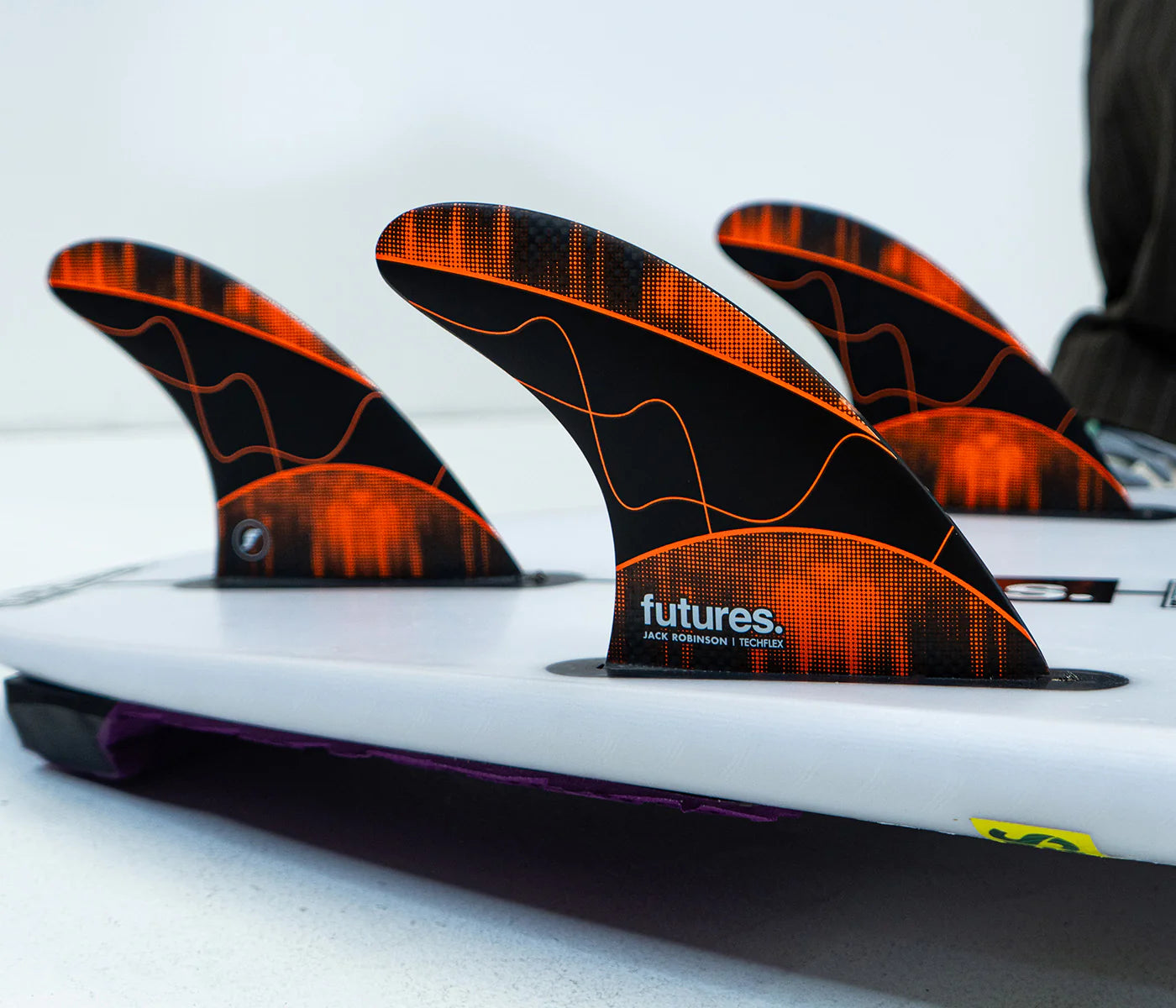 FUTURES Jack Robinson Large Techflex Thruster - Orange