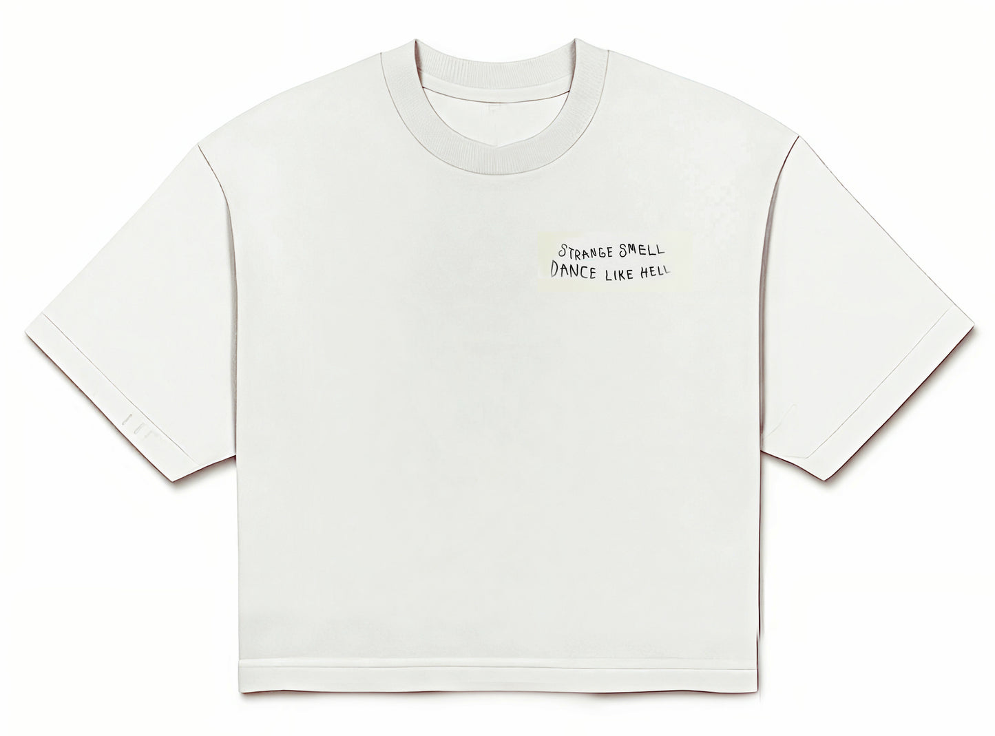 Stranges Smell Crop Women - White