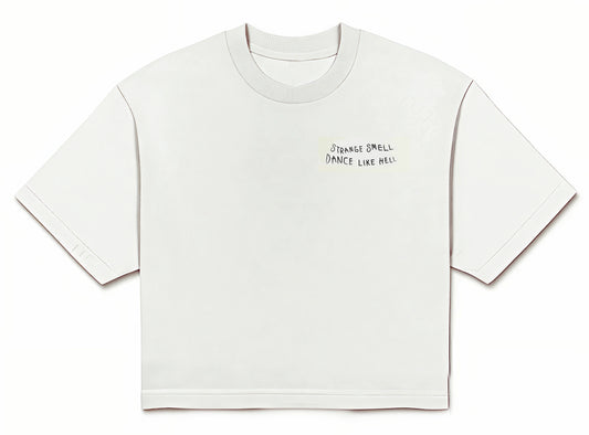 Stranges Smell Crop Women - White