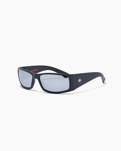 RV- Doomsday Machine Matte Black Silver-Grey Polarized