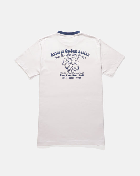 Rutopia Showcase A&C Tee Men - White