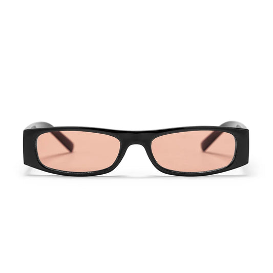 Sigrid Shiny Black/Light Orange