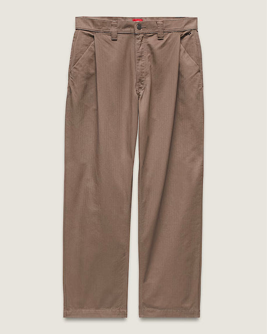 Original Vans Skate Loose Pleated Pants - Walnut