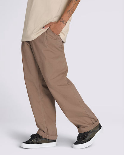 Original Vans Skate Loose Pleated Pants - Walnut