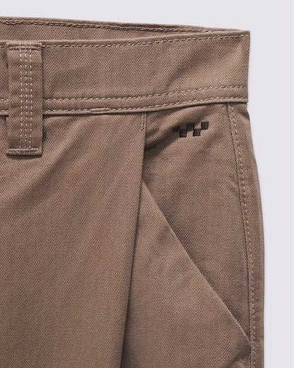 Original Vans Skate Loose Pleated Pants - Walnut