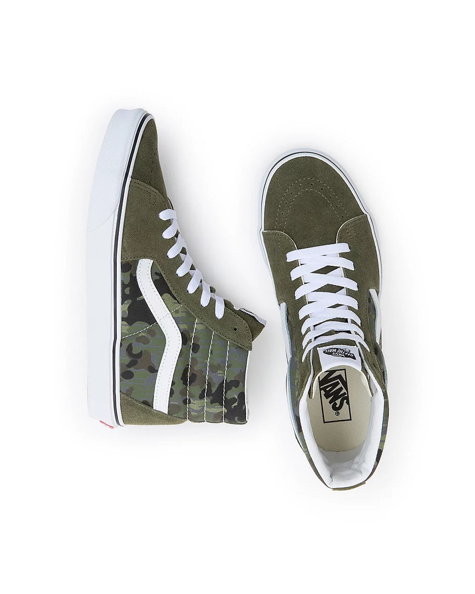 Original Vans Shoe SK8-Hi Rain Camo Green/Multi