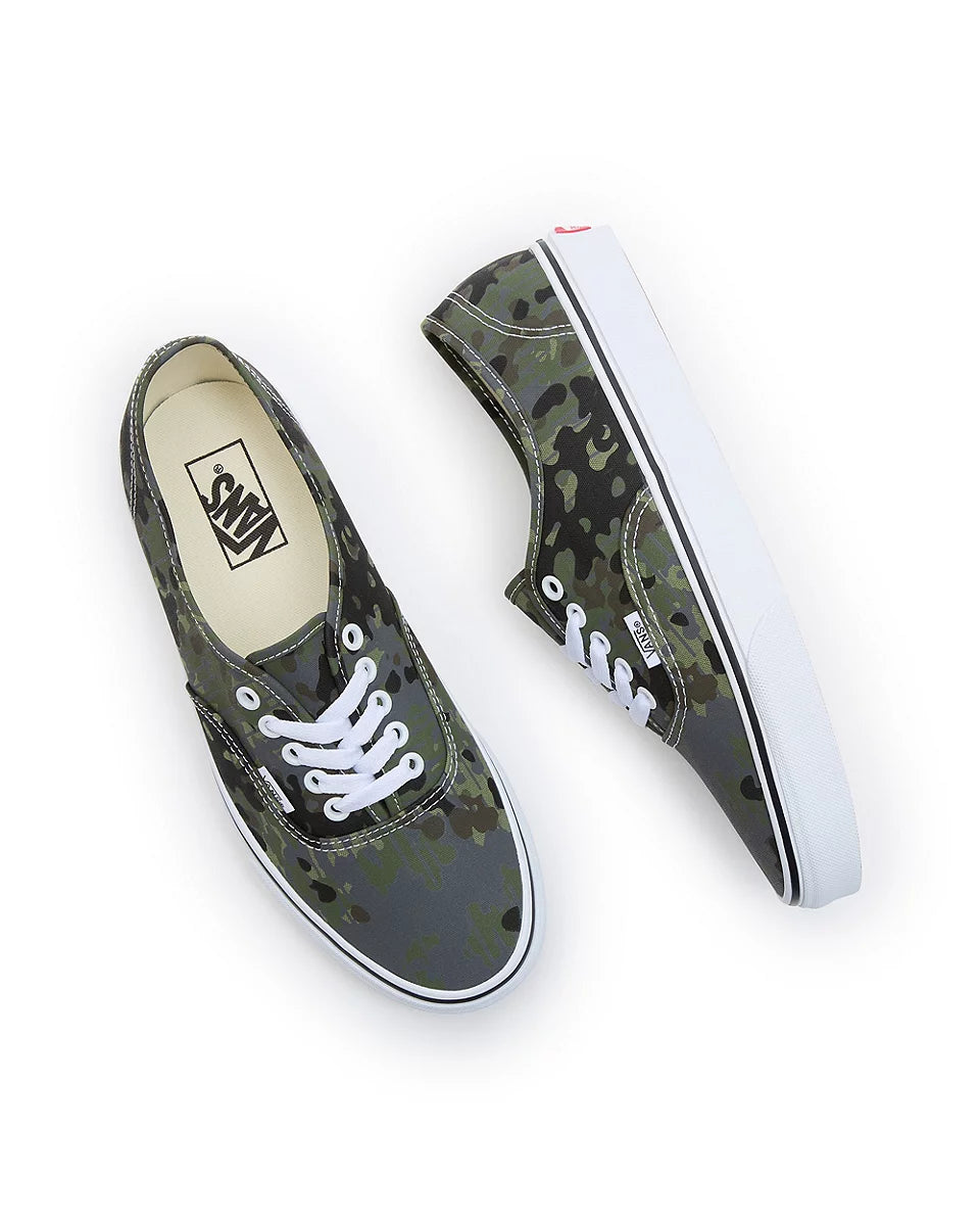 Original Vans Authentic Shoe  - Rain Camo Green/Multi