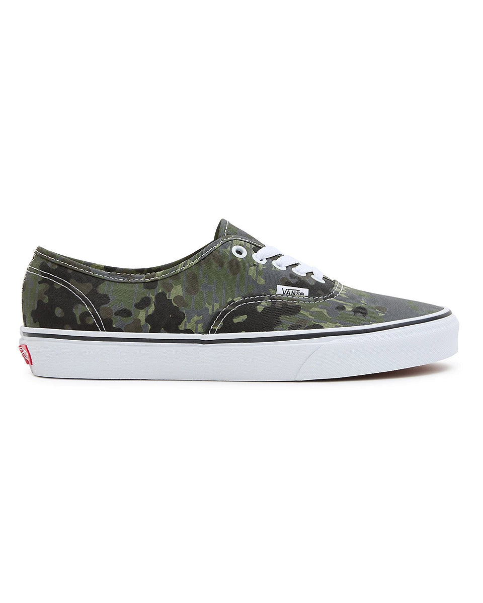 Original Vans Authentic Shoe  - Rain Camo Green/Multi