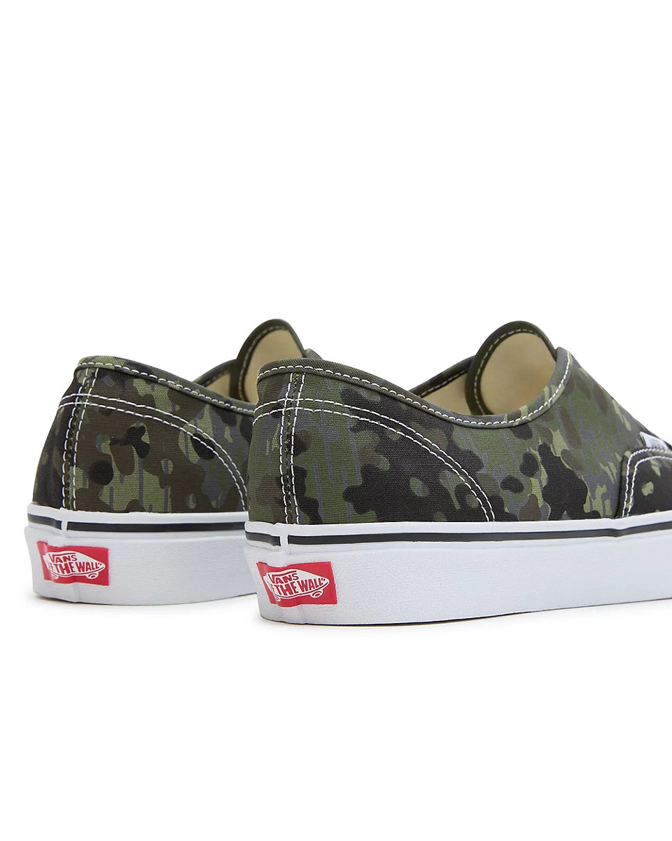 Original Vans Authentic Shoe  - Rain Camo Green/Multi