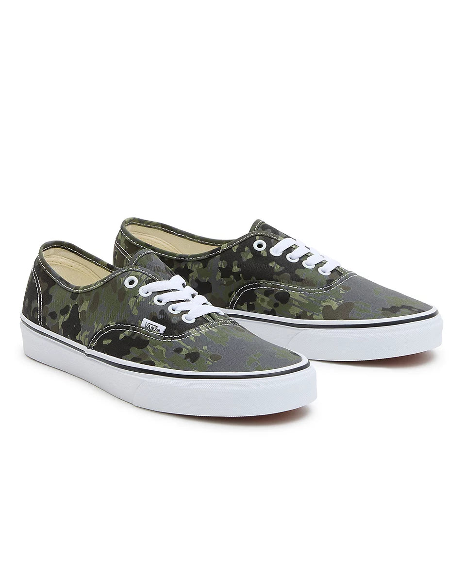 Original Vans Authentic Shoe  - Rain Camo Green/Multi