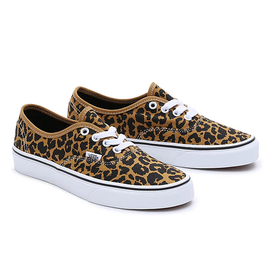 Original Vans Authentic Shoe - Leopard Black/True White