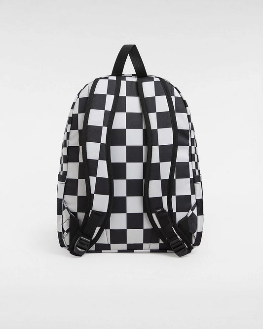 Original Vans Old Skool Check Backpack - Black Oatmeal