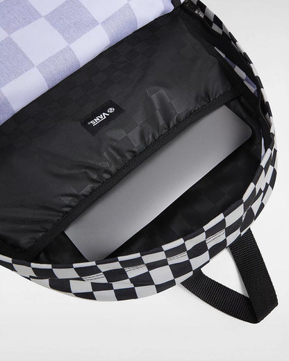 Original Vans Old Skool Check Backpack - Black Oatmeal