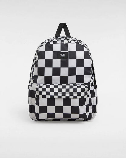 Original Vans Old Skool Check Backpack - Black Oatmeal