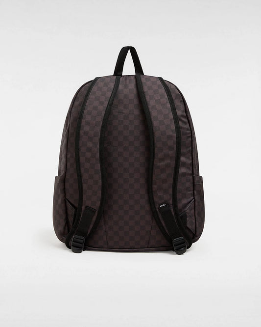 Original Vans Old Skool Check Backpack - Black Charcoal