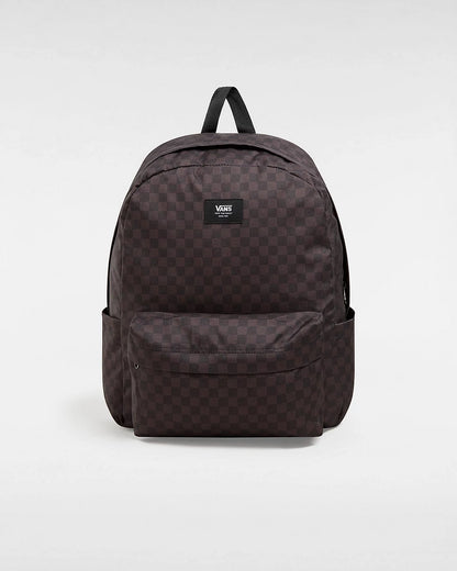 Original Vans Old Skool Check Backpack - Black Charcoal