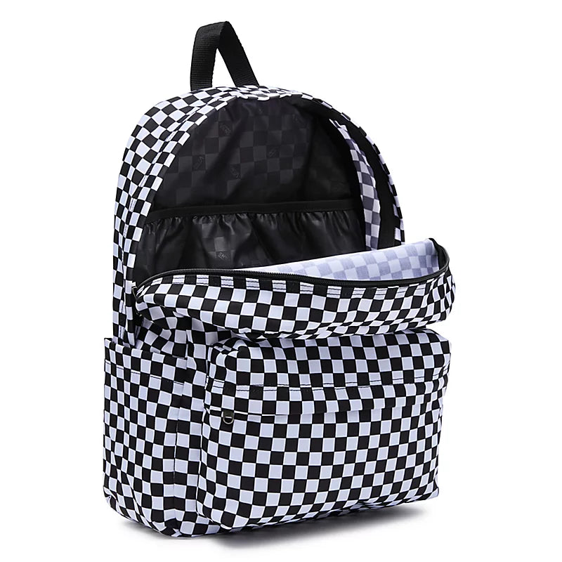 Original Vans Old Skool Check Backpack - Black/White