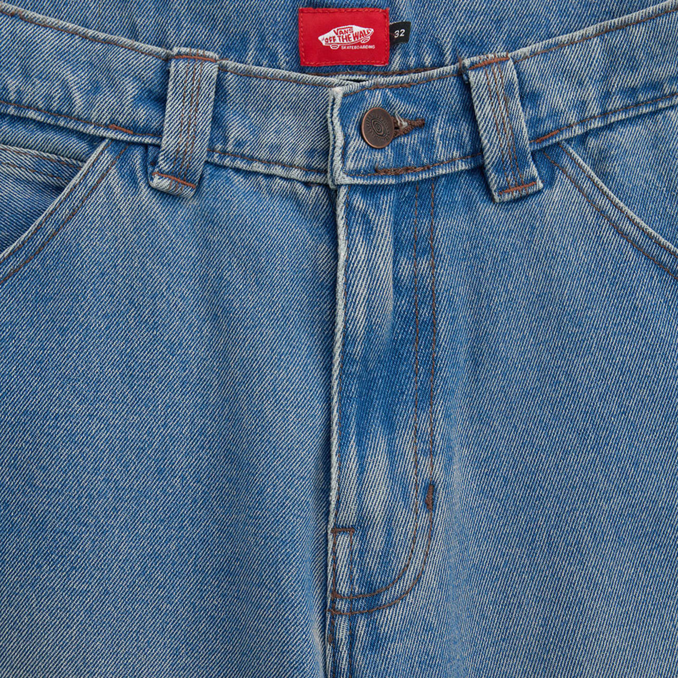 Original Vans Skate Loose BootCut Denim -  Stone Wash