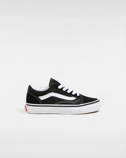 Original Vans Kids Old Skool Shoes UY (4-8 Years) - Black/True White