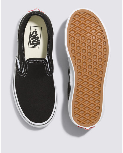 Original Vans Kids UY Slip-On Shoe - Black/True White