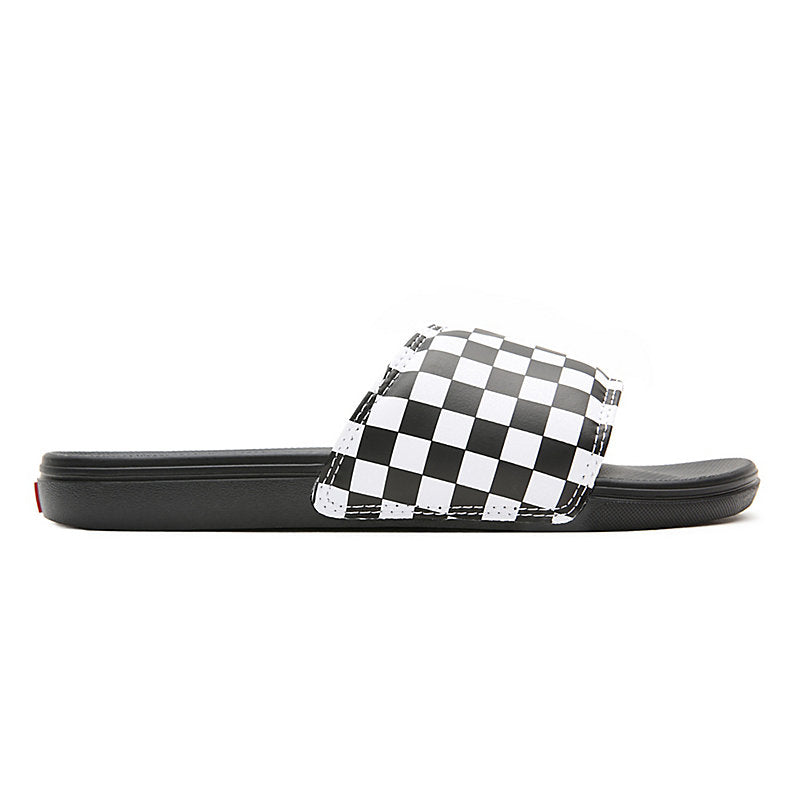 La Costa Slide - On Shoes - Checkerboard True White/Black