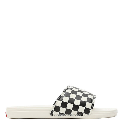 La Costa Slide - On Checkerboard Shoes - Black/Mars