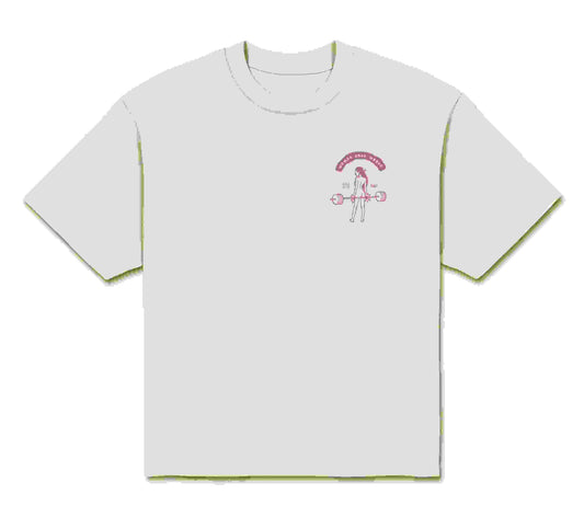 Women Wrong Boxy Tee Men - White