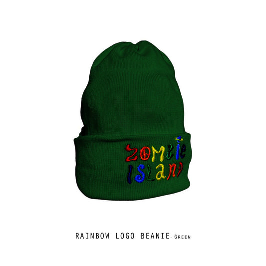 ZombieIsland Rainbow Logo Bennie - Green