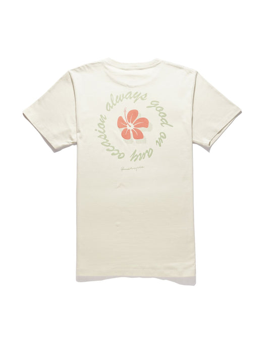 Rutopia Agoao Bloom Tee Men - Ivory