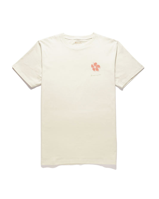 Rutopia Agoao Bloom Tee Men - Ivory