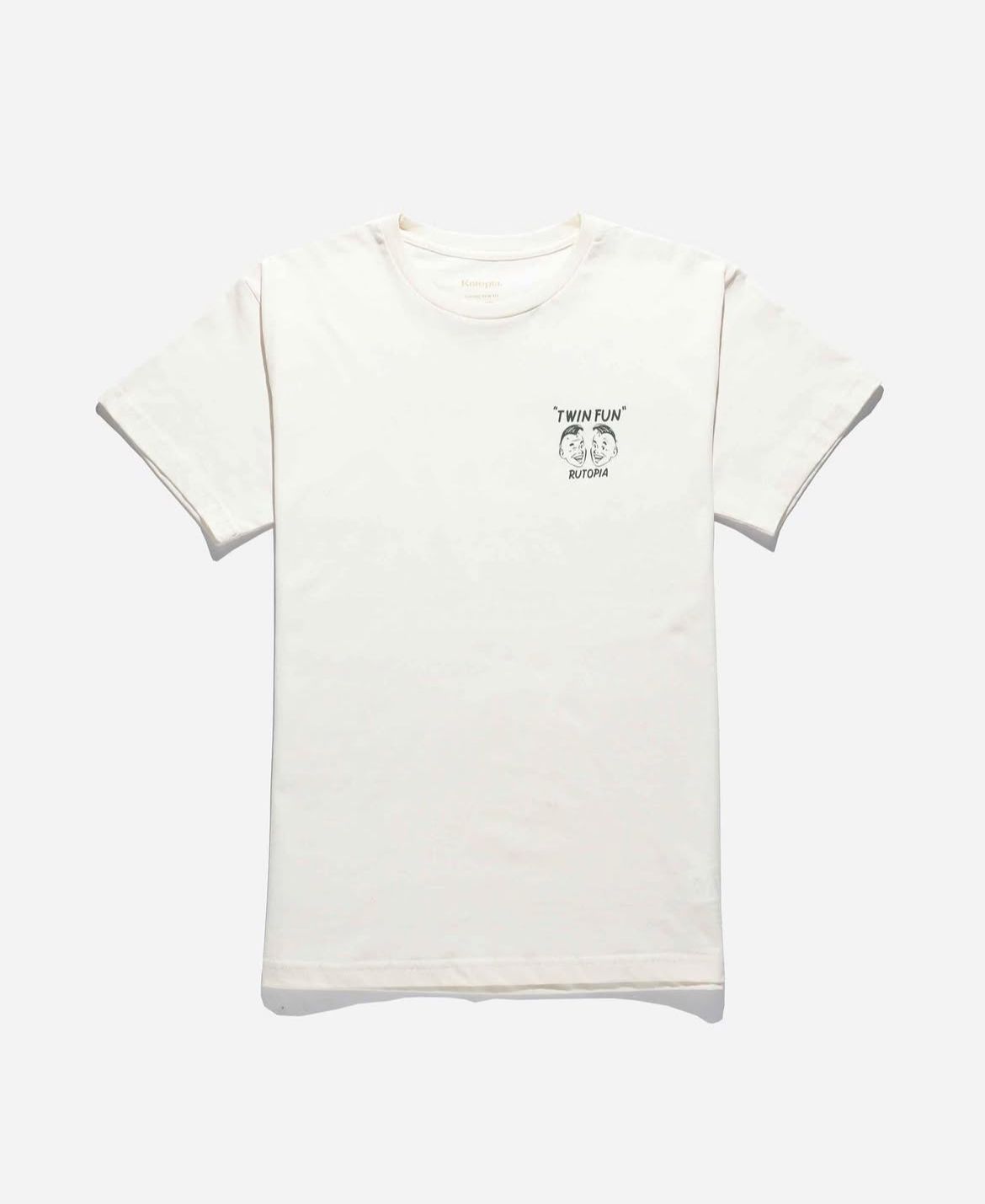 Rutopia Twin Fun 2.0 Tee Men - Ivory