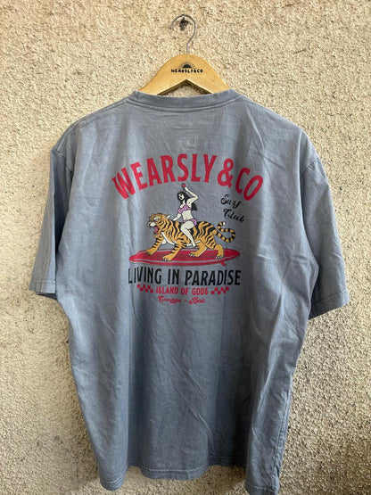 Wearsly MD Surf Tiger Tee Men - Grey
